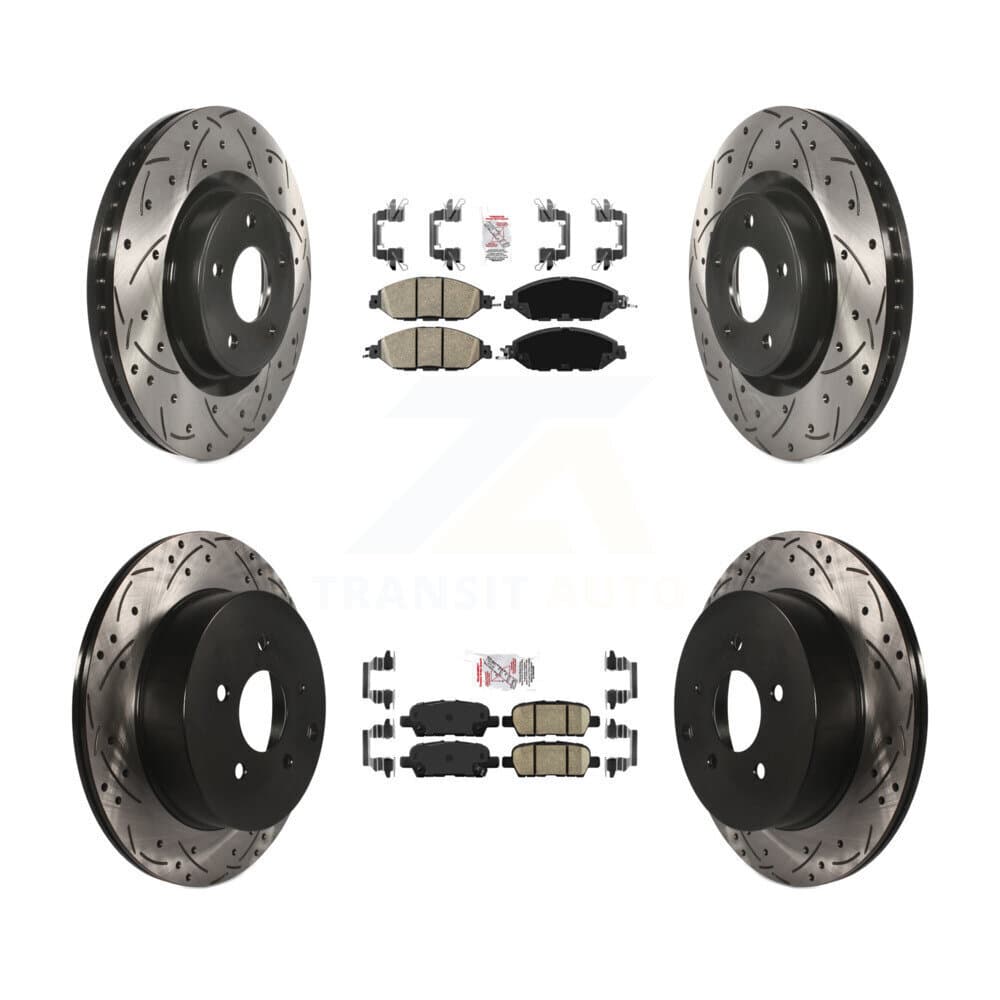 Transit Auto - KDA-100558 - Front and Rear Disc Brake Kits image 1