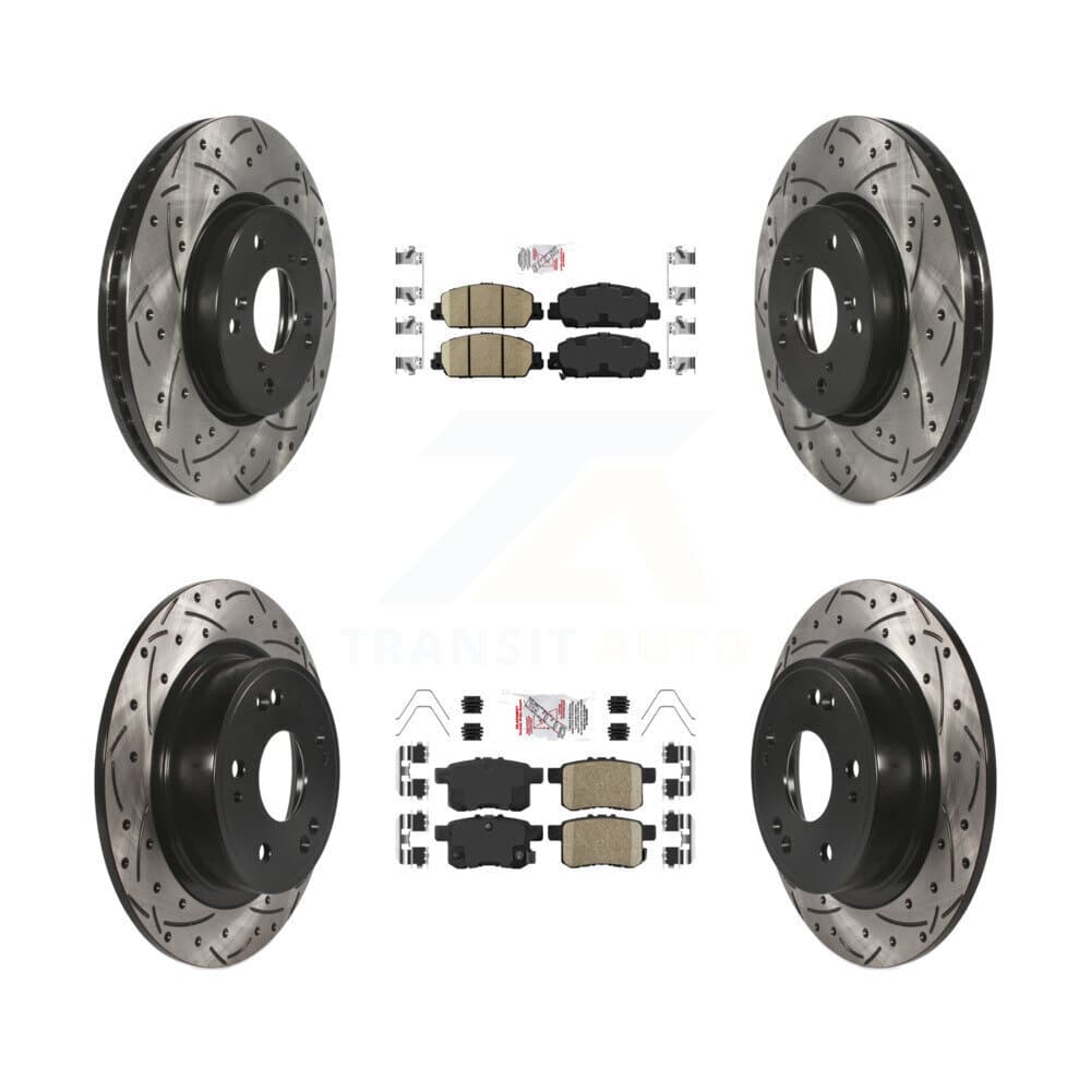 Transit Auto - KDA-100576 - Front and Rear Disc Brake Kits image 1