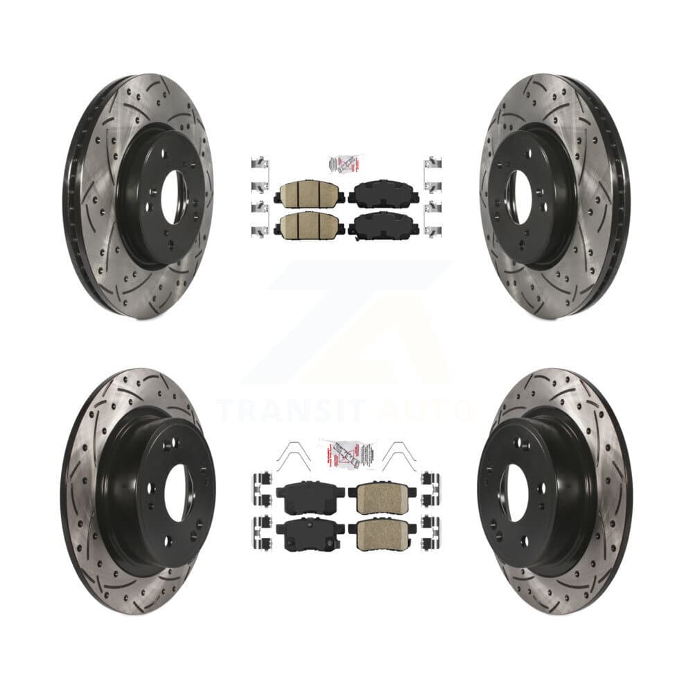 Transit Auto - KDA-100577 - Front and Rear Disc Brake Kits image 1