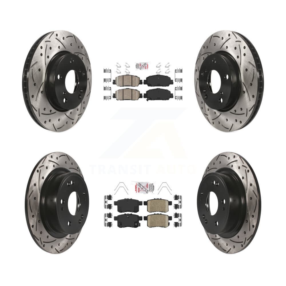 Transit Auto - KDA-100587 - Front and Rear Disc Brake Kits image 1