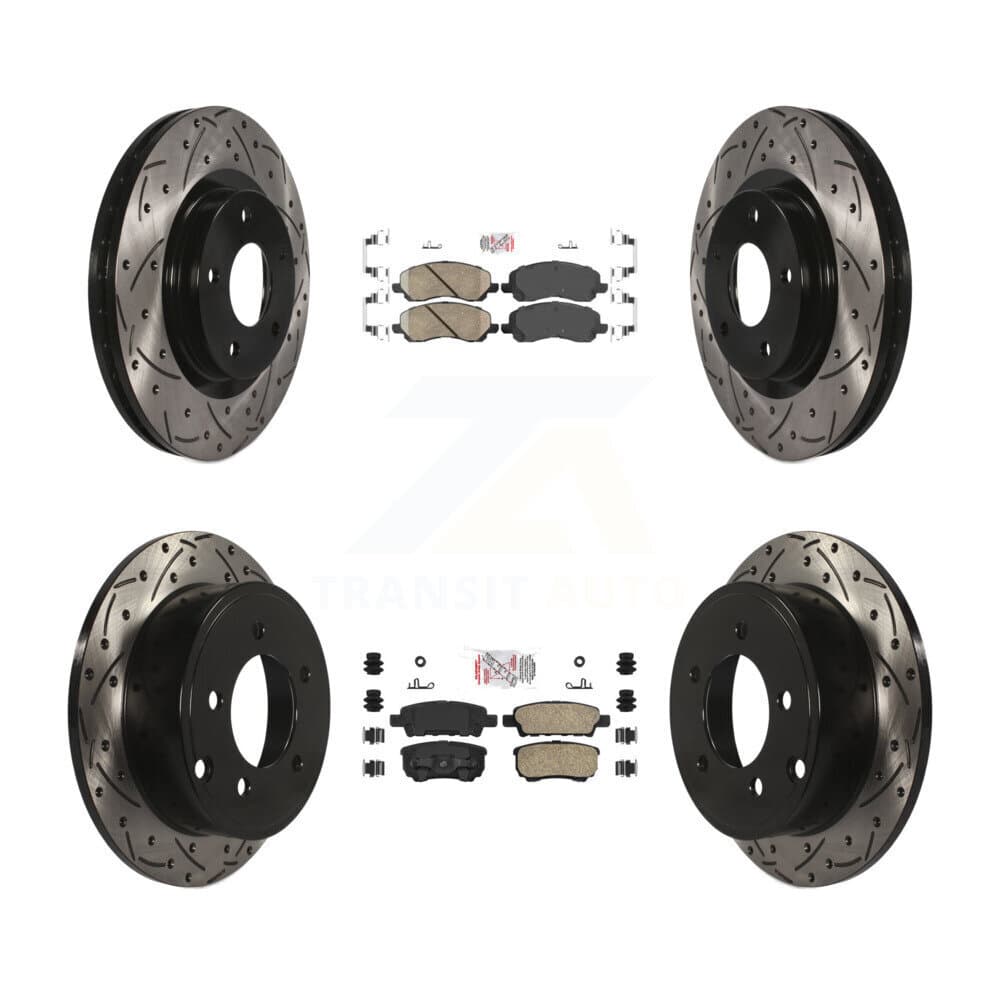 Transit Auto - KDA-100653 - Front and Rear Disc Brake Kits image 1