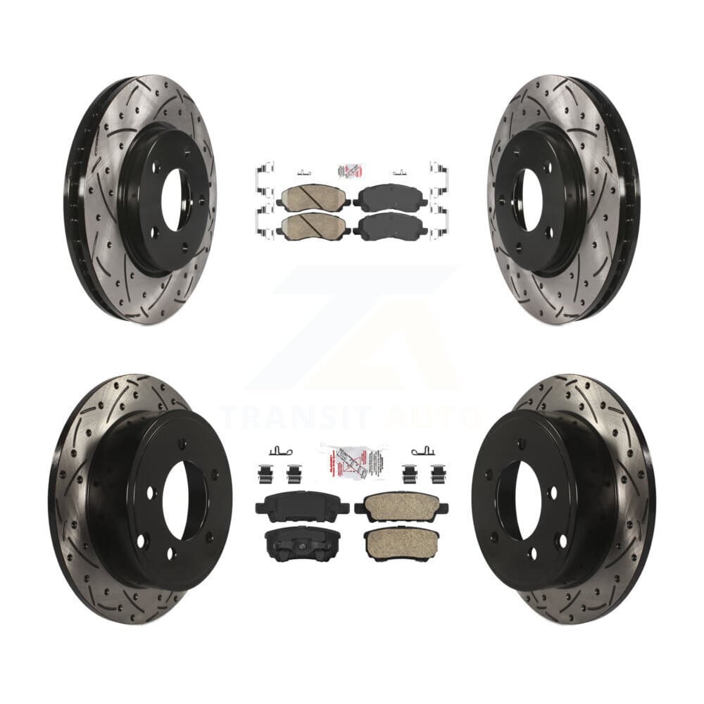 Transit Auto - KDA-100659 - Front and Rear Disc Brake Kits image 1
