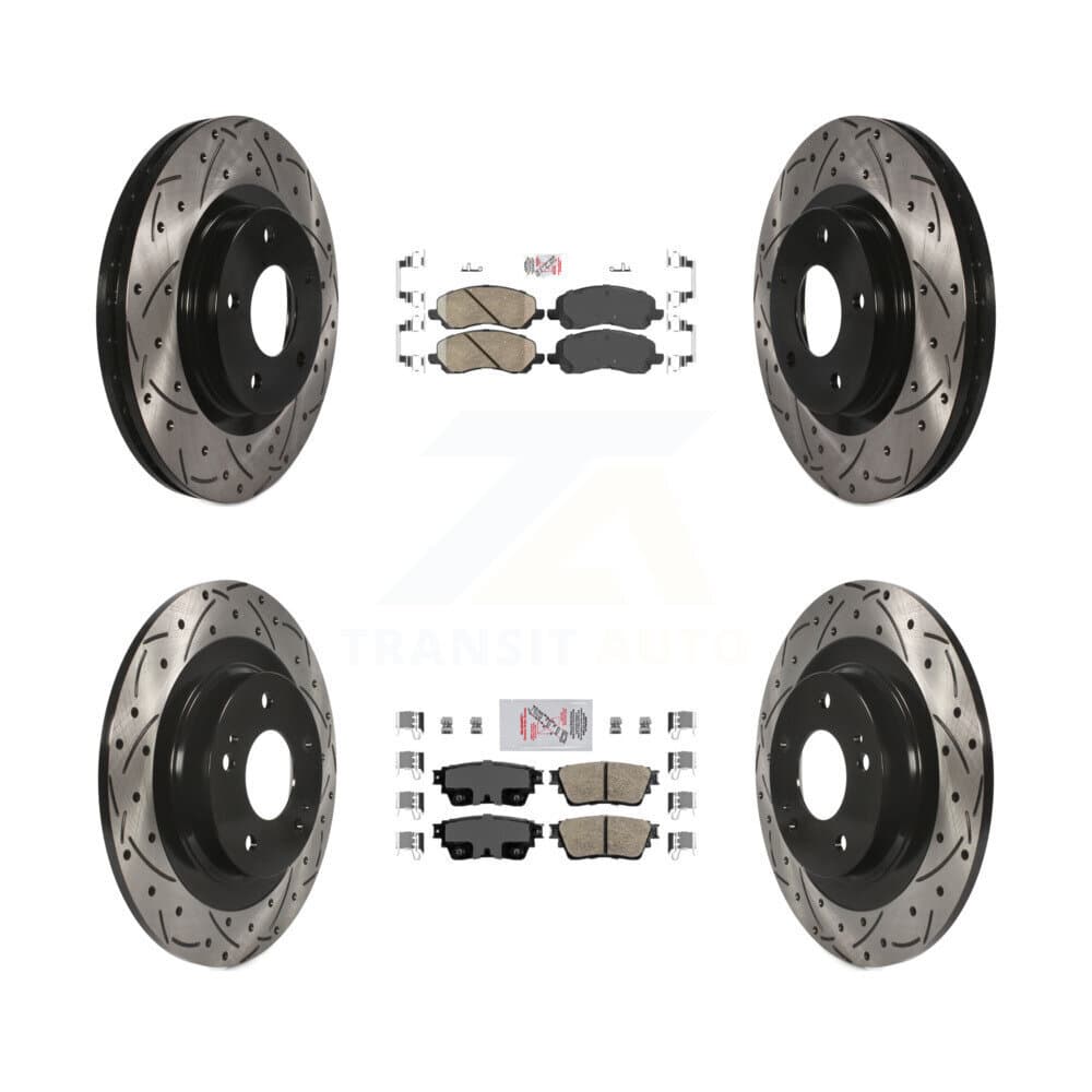 Transit Auto - KDA-100674 - Front and Rear Disc Brake Kits image 1
