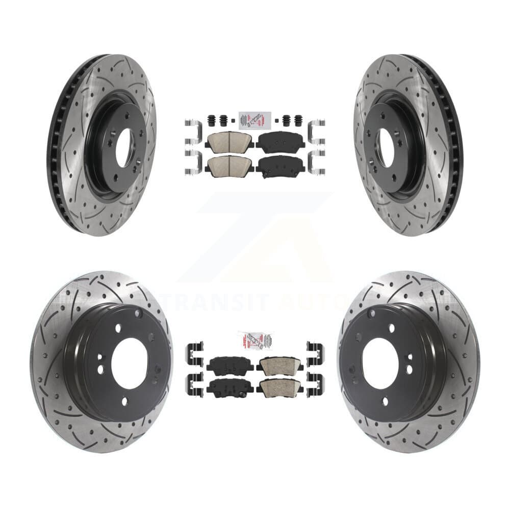 Transit Auto - KDA-100756 - Front and Rear Disc Brake Kits image 1