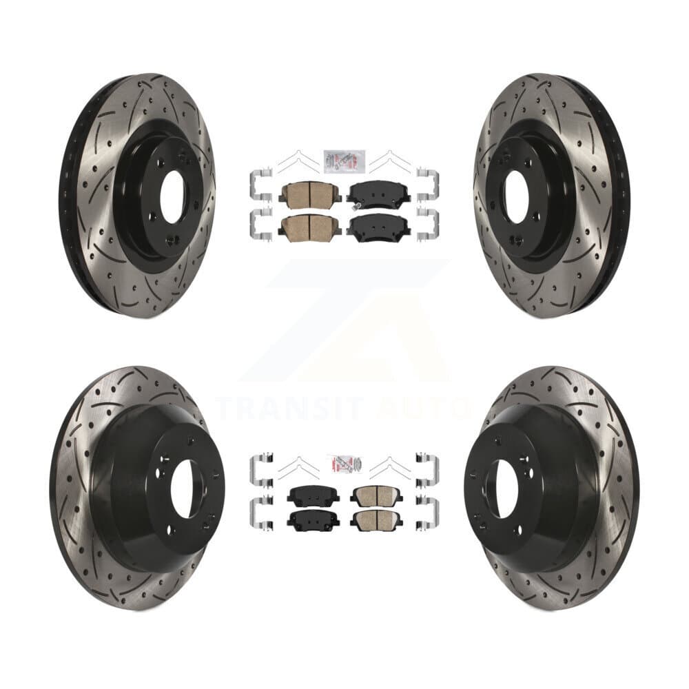 Transit Auto - KDA-100763 - Front and Rear Disc Brake Kits image 1