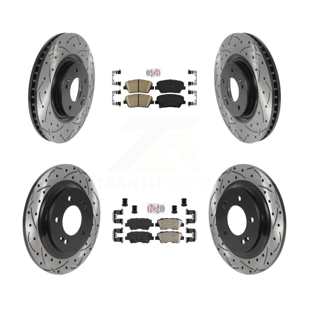 Transit Auto - KDA-100765 - Front and Rear Disc Brake Kits image 1