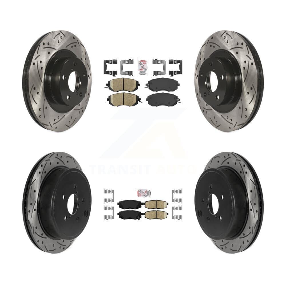 Transit Auto - KDA-100912 - Front and Rear Disc Brake Kits image 1