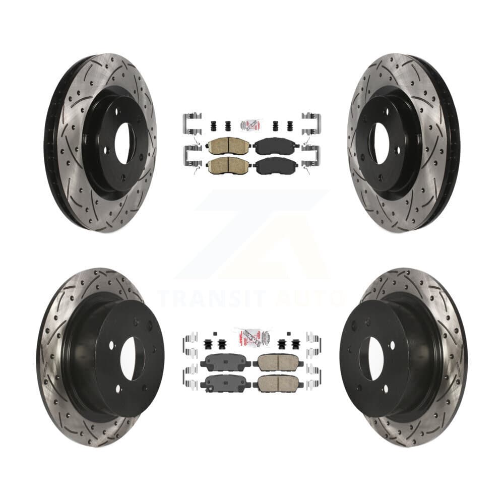 Transit Auto - KDA-100929 - Front and Rear Disc Brake Kits image 1