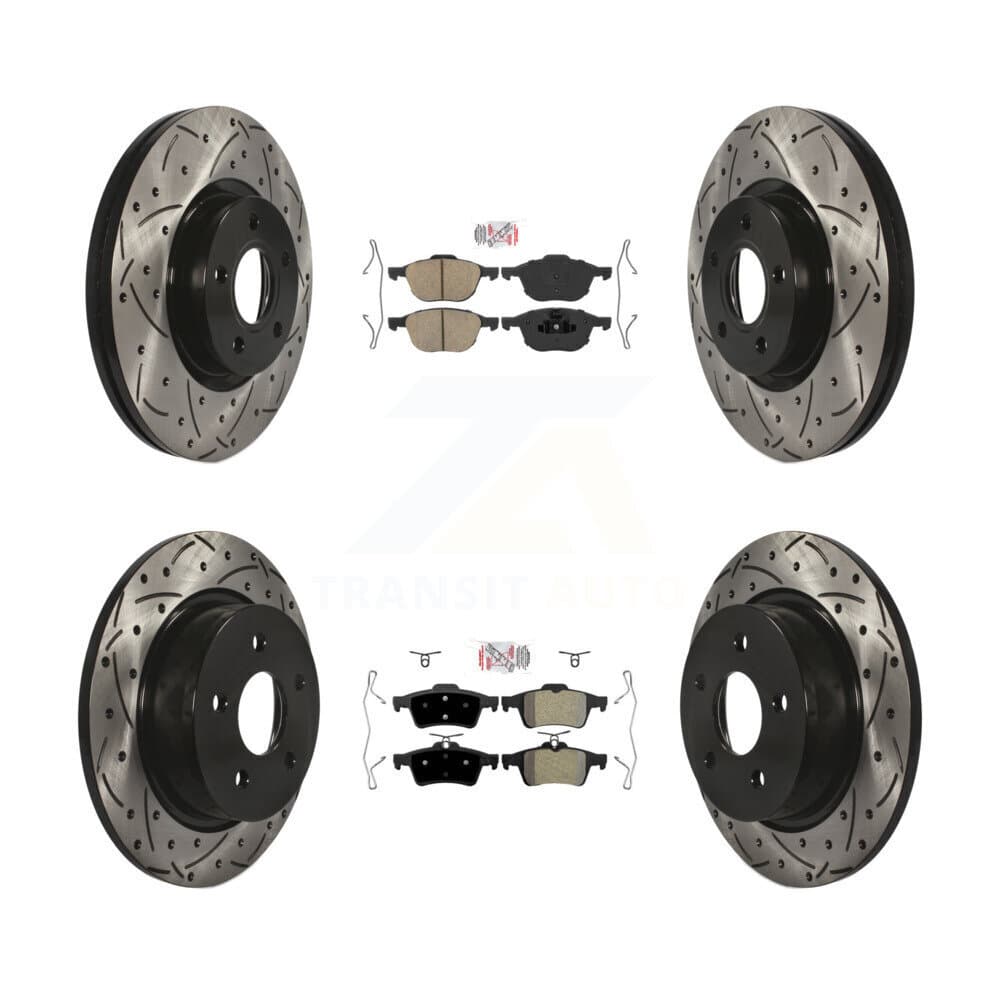 Transit Auto - KDA-100949 - Front and Rear Disc Brake Kits image 1
