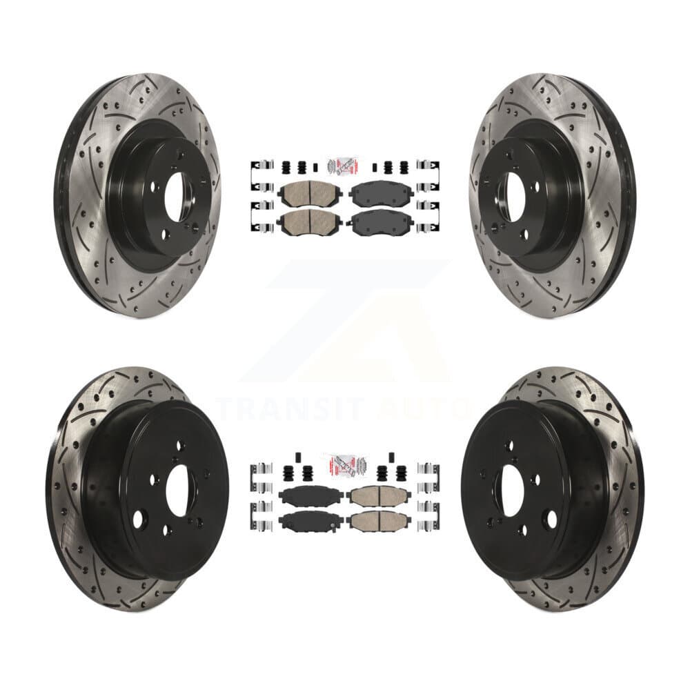 Transit Auto - KDA-101107 - Front and Rear Disc Brake Kits image 1