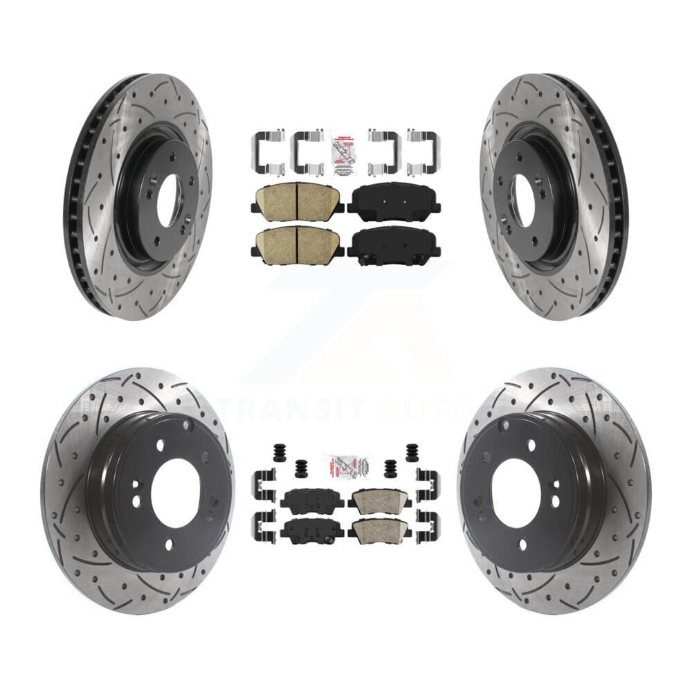 Transit Auto - KDA-101150 - Front and Rear Disc Brake Kits image 1