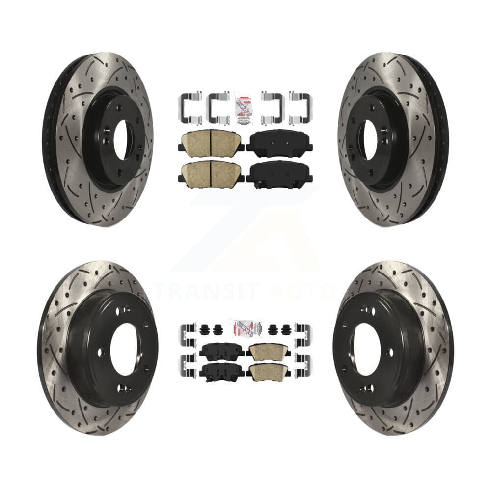 Transit Auto - KDA-101156 - Front and Rear Disc Brake Kits image 1