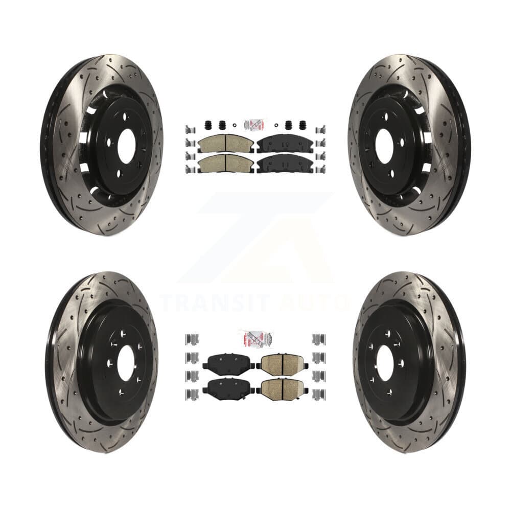 Transit Auto - KDA-101354 - Front and Rear Disc Brake Kits image 1