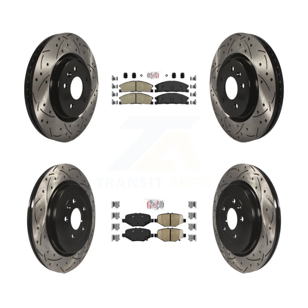Transit Auto - KDA-101355 - Front and Rear Disc Brake Kits image 1