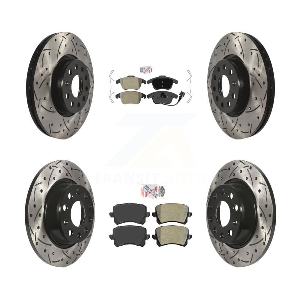 Transit Auto - KDA-101405 - Front and Rear Disc Brake Kits image 1