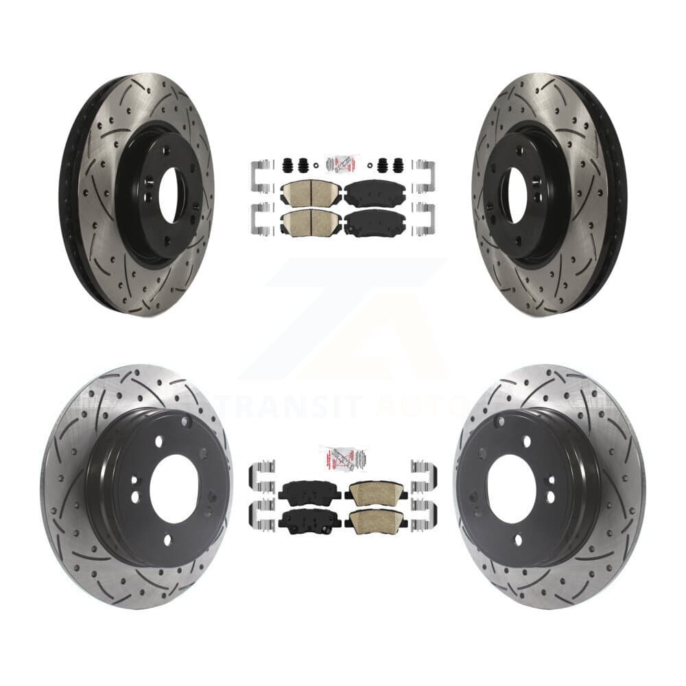 Transit Auto - KDA-101430 - Front and Rear Disc Brake Kits image 1