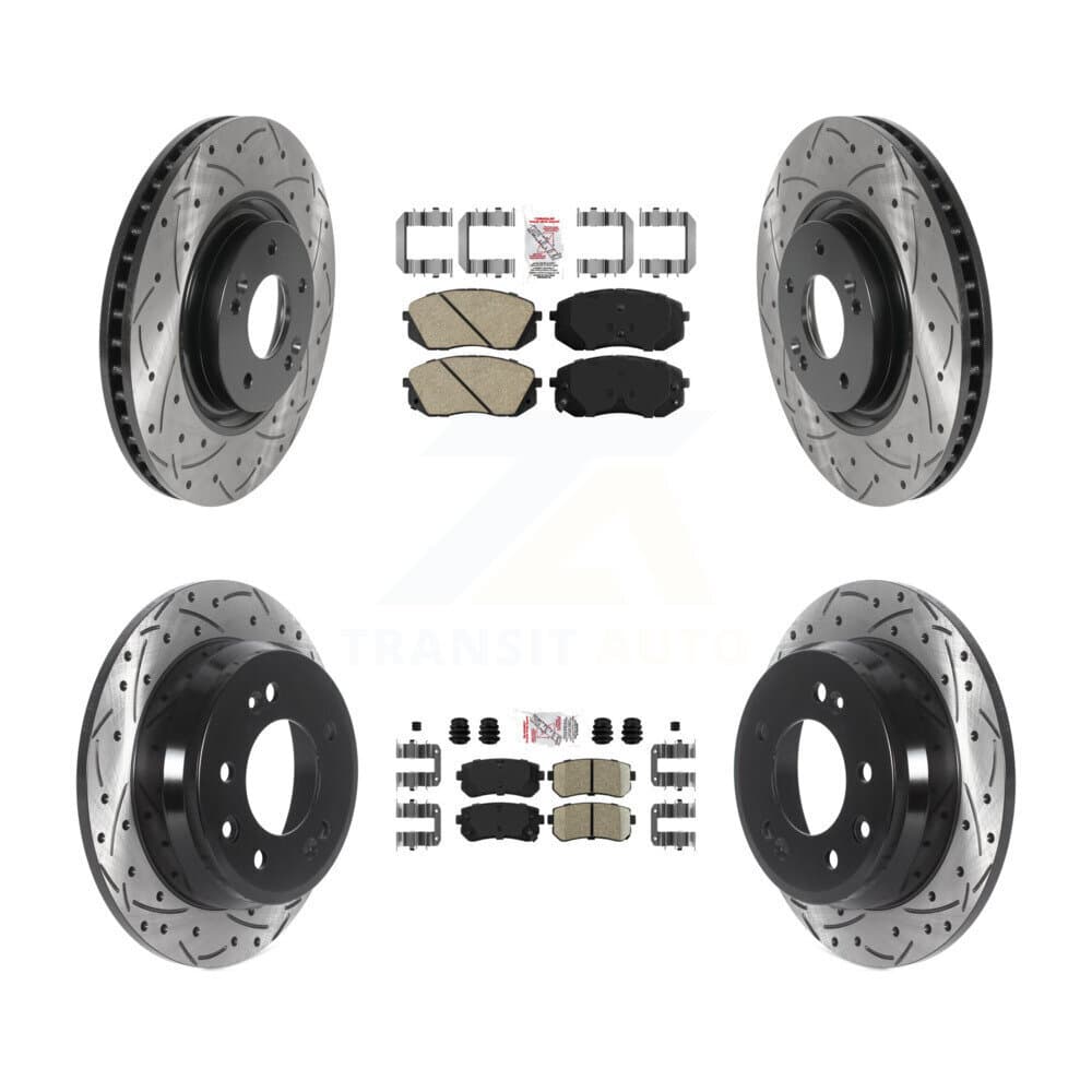 Transit Auto - KDA-101483 - Front and Rear Disc Brake Kits image 1