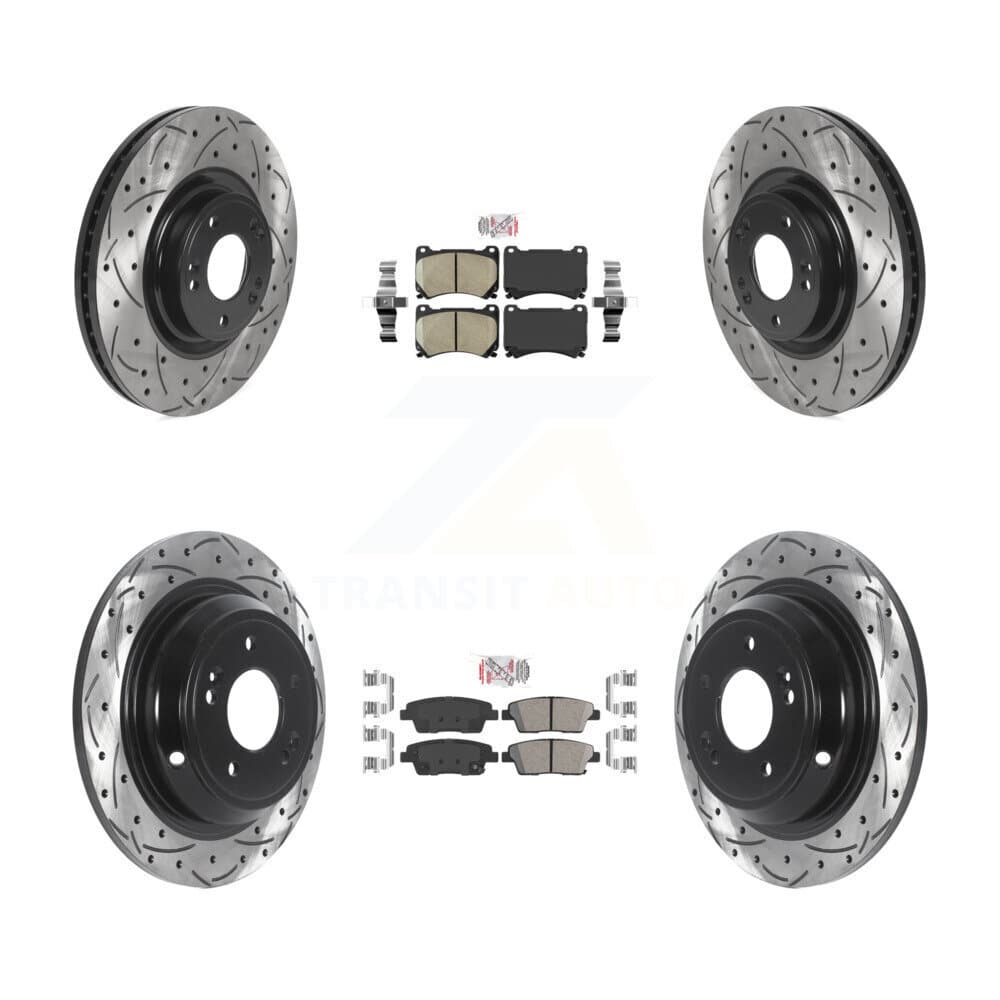 Transit Auto - KDA-101497 - Front and Rear Disc Brake Kits image 1