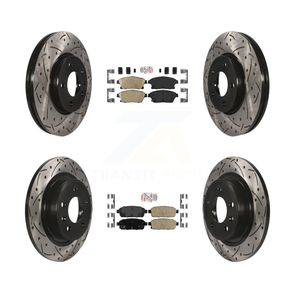 Transit Auto - KDA-101545 - Front and Rear Disc Brake Kits image 1