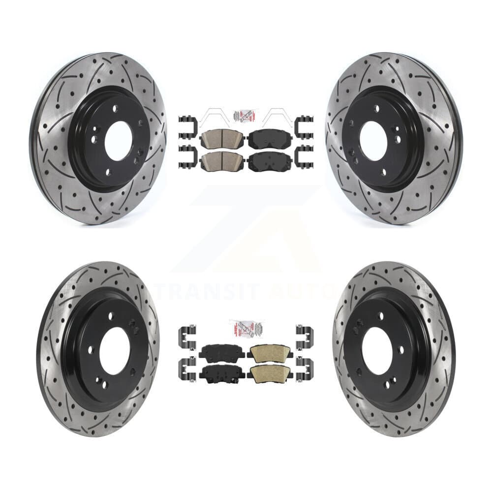 Transit Auto - KDA-101589 - Front and Rear Disc Brake Kits image 1