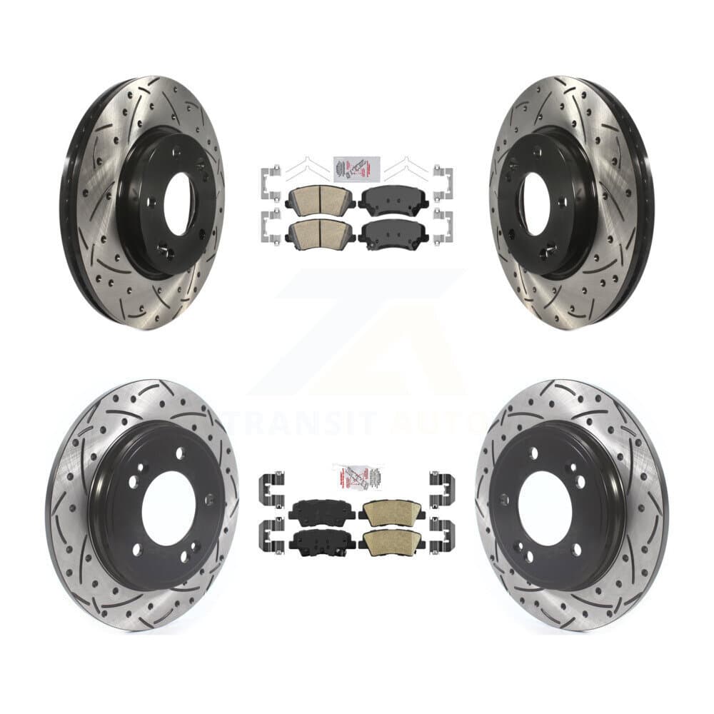 Transit Auto - KDA-101593 - Front and Rear Disc Brake Kits image 1
