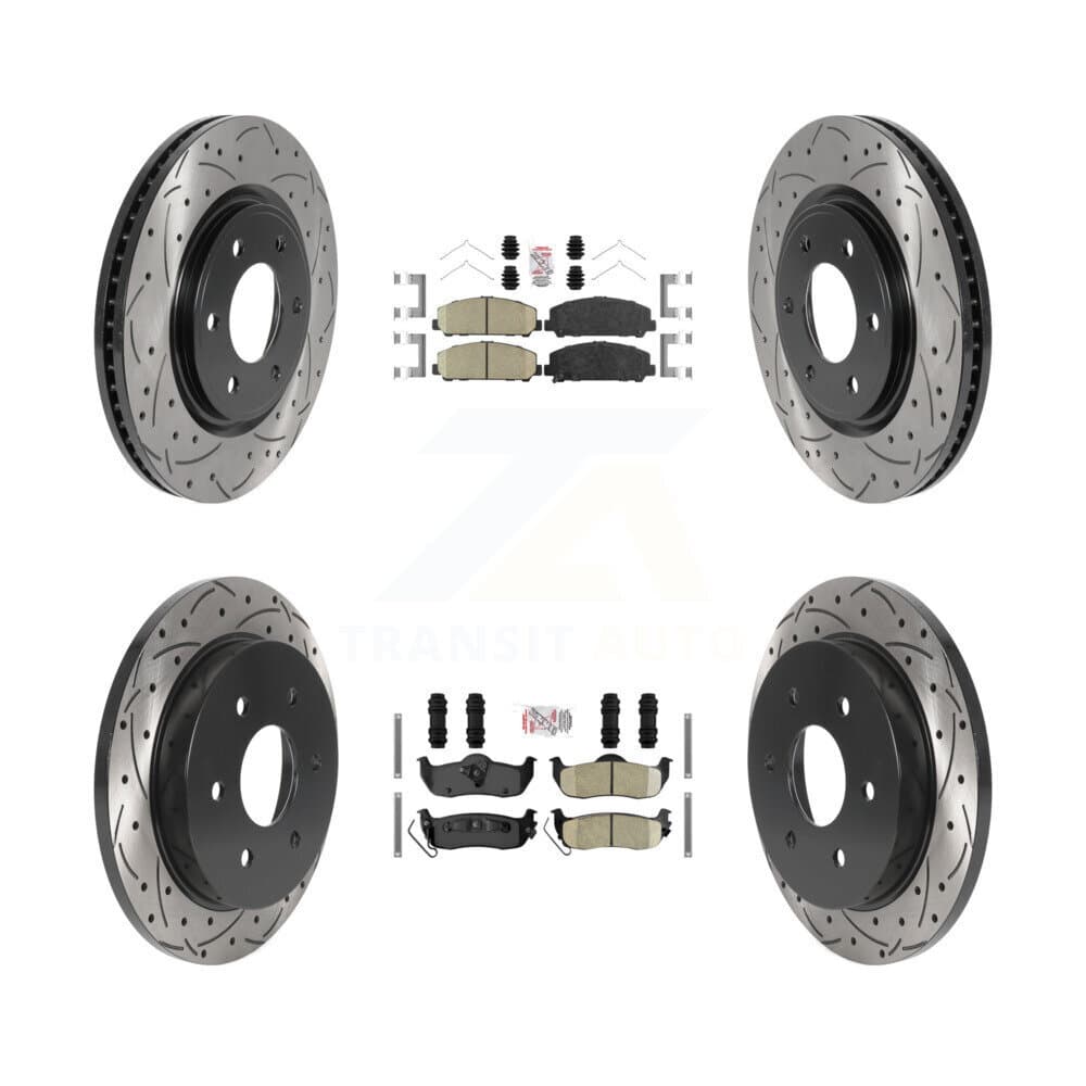 Transit Auto - KDA-101624 - Front and Rear Disc Brake Kits image 1