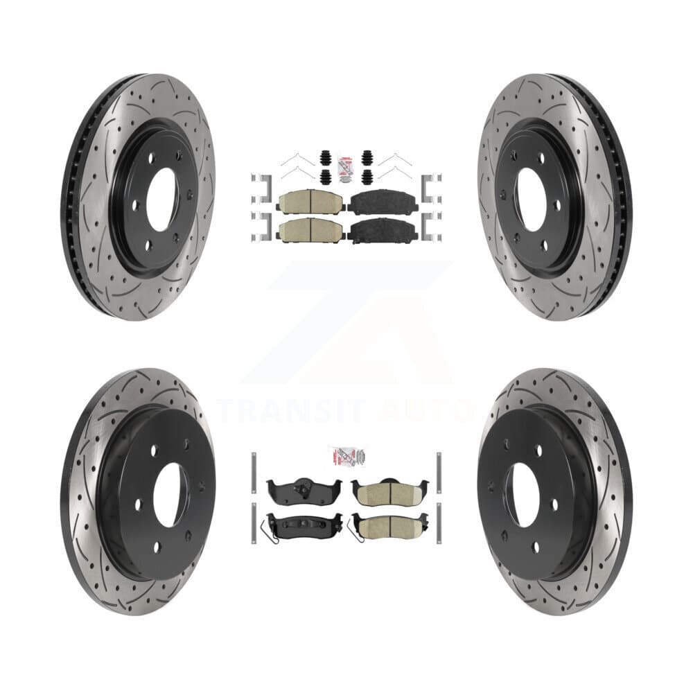 Transit Auto - KDA-101625 - Front and Rear Disc Brake Kits image 1