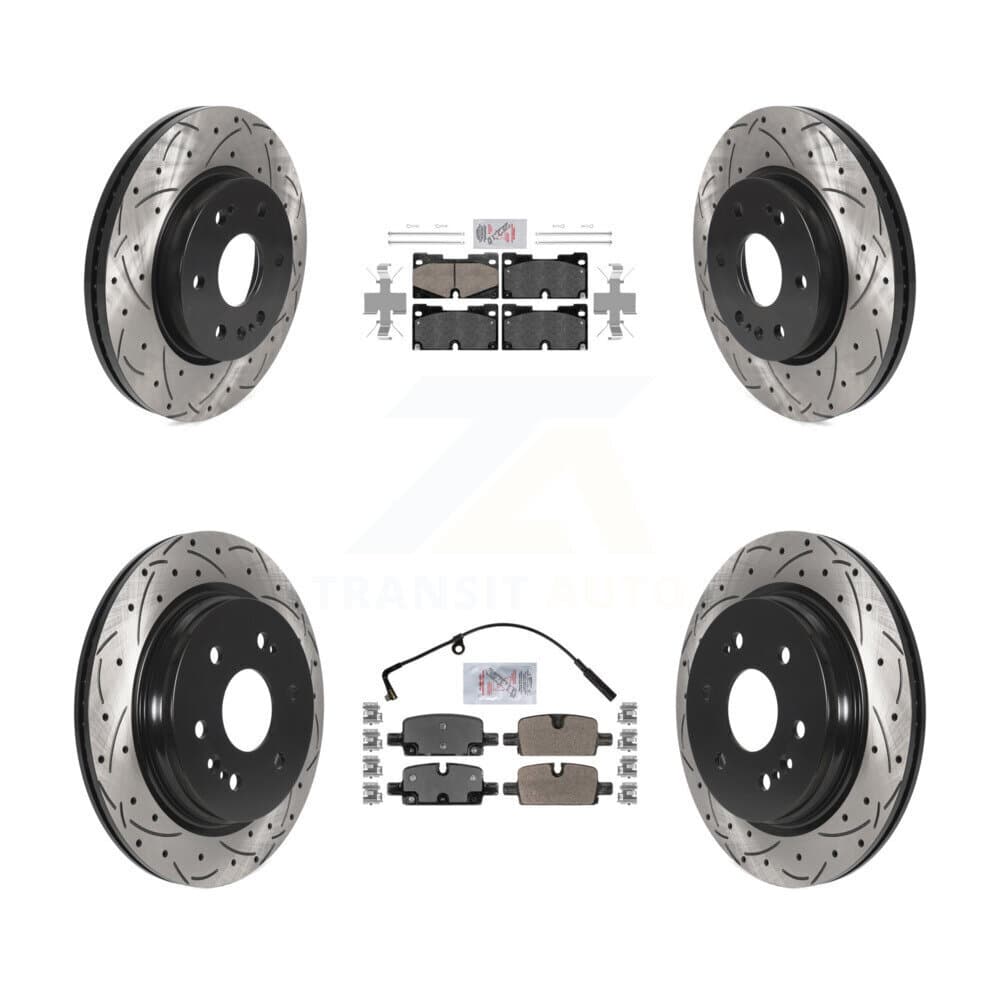 Transit Auto - KDA-101708 - Front and Rear Disc Brake Kits image 1