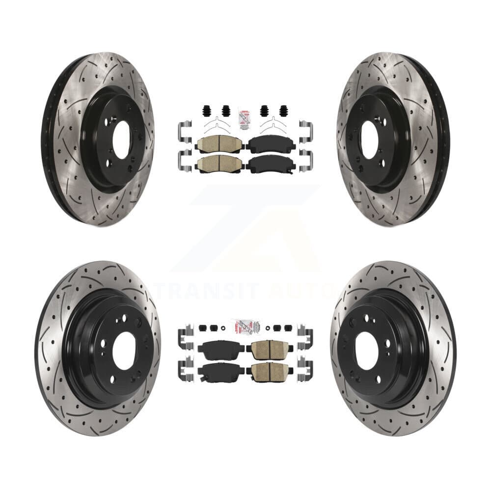 Transit Auto - KDA-101713 - Front and Rear Disc Brake Kits image 1