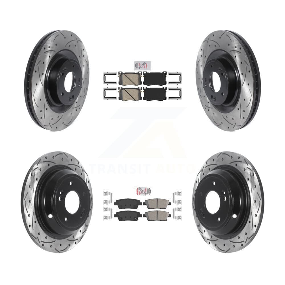 Transit Auto - KDA-101733 - Front and Rear Disc Brake Kits image 1