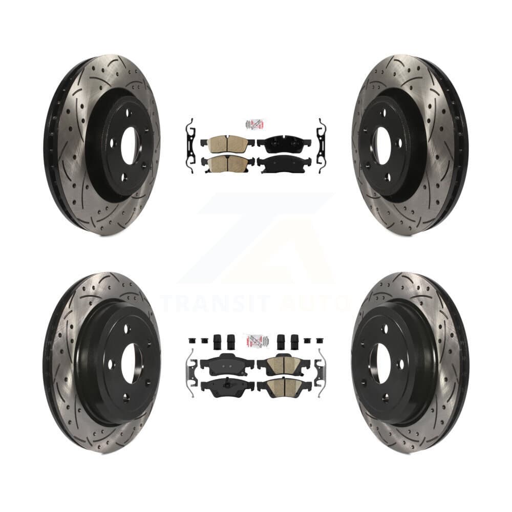 Transit Auto - KDA-101819 - Front and Rear Disc Brake Kits image 1