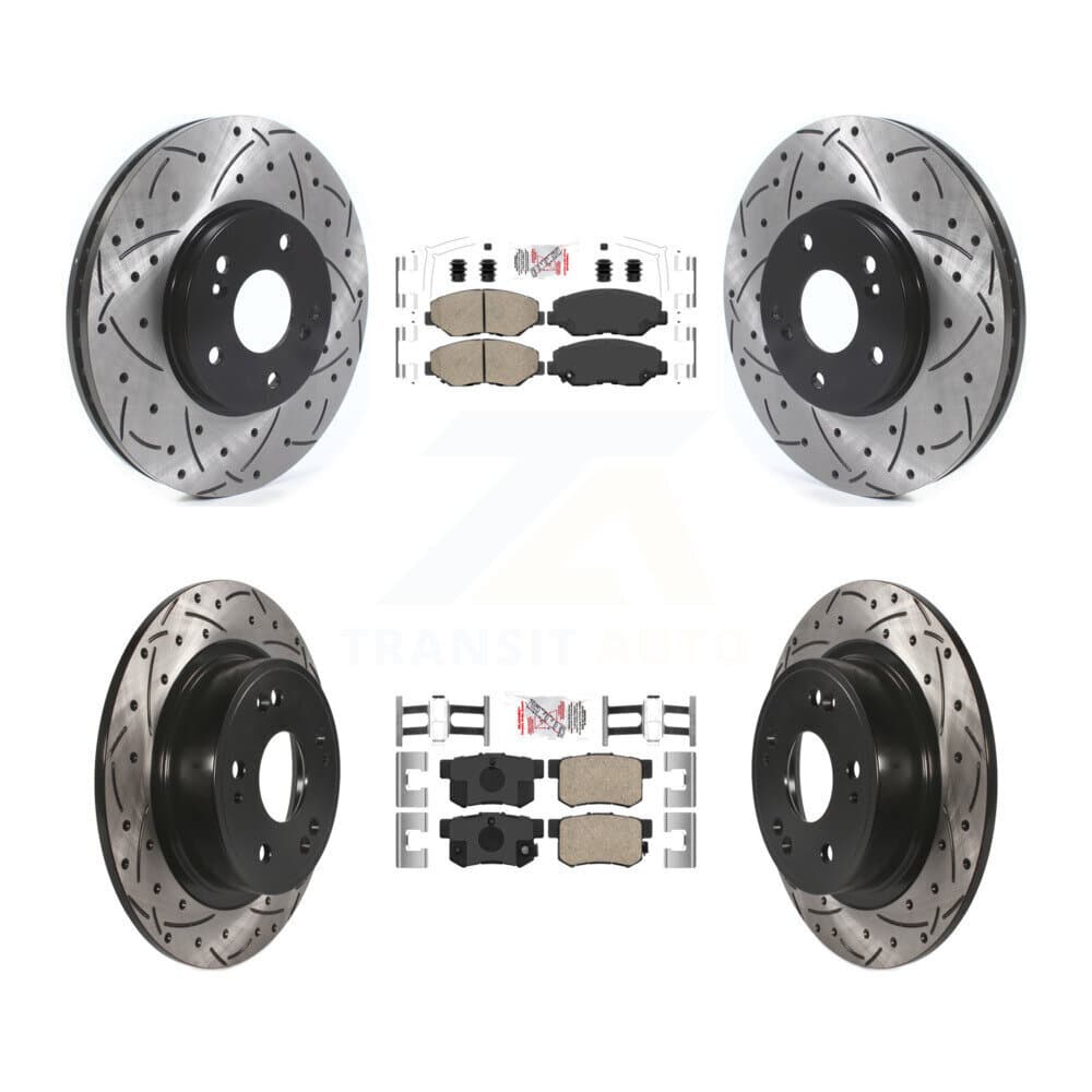 Transit Auto - KDA-102418 - Front and Rear Disc Brake Kits image 1