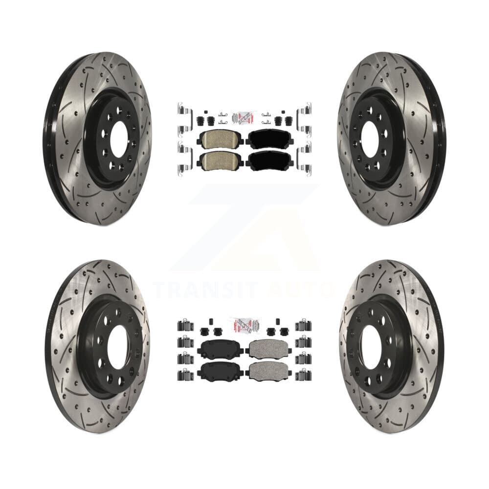 Transit Auto - KDA-102445 - Front and Rear Disc Brake Kits image 1