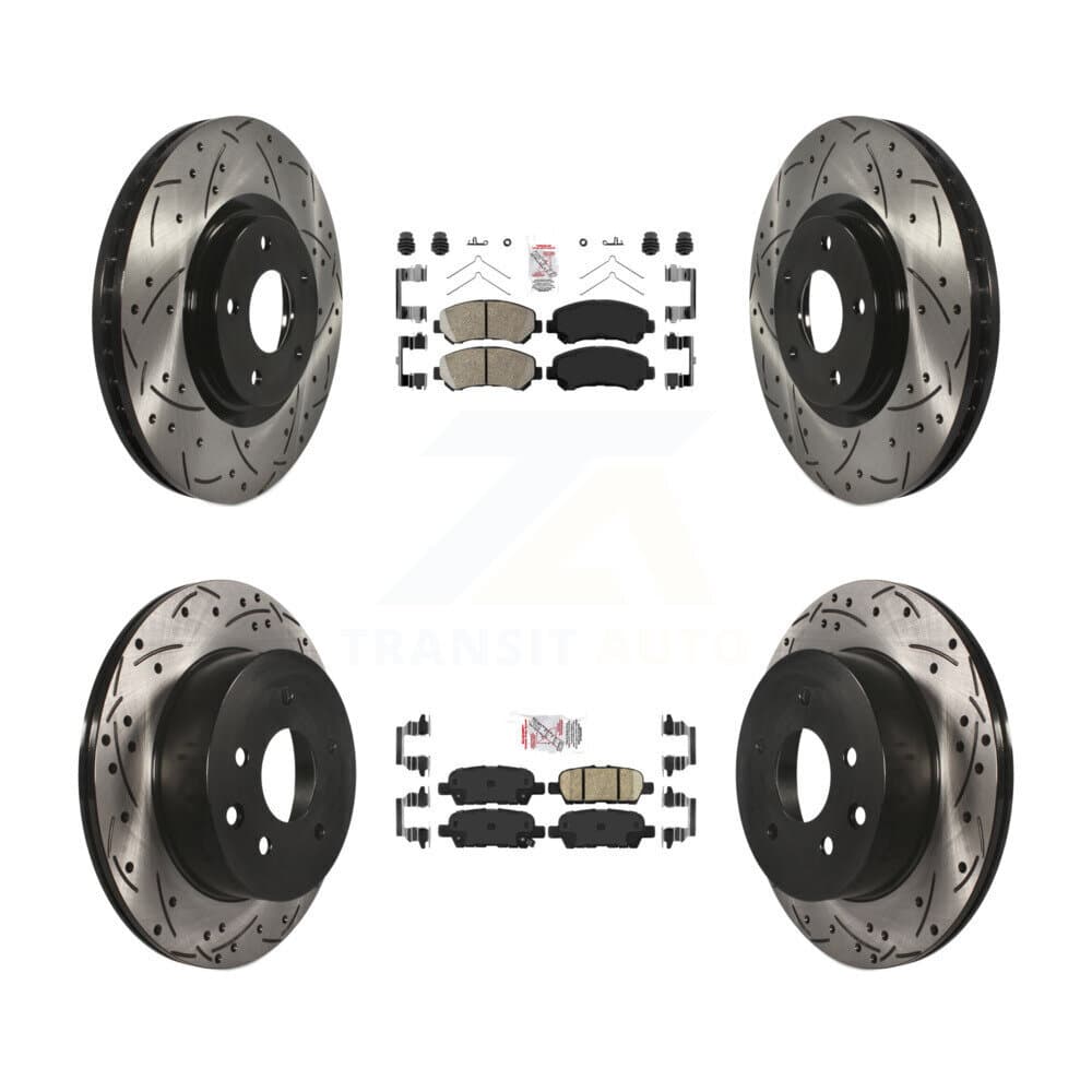 Transit Auto - KDA-102525 - Front and Rear Disc Brake Kits image 1