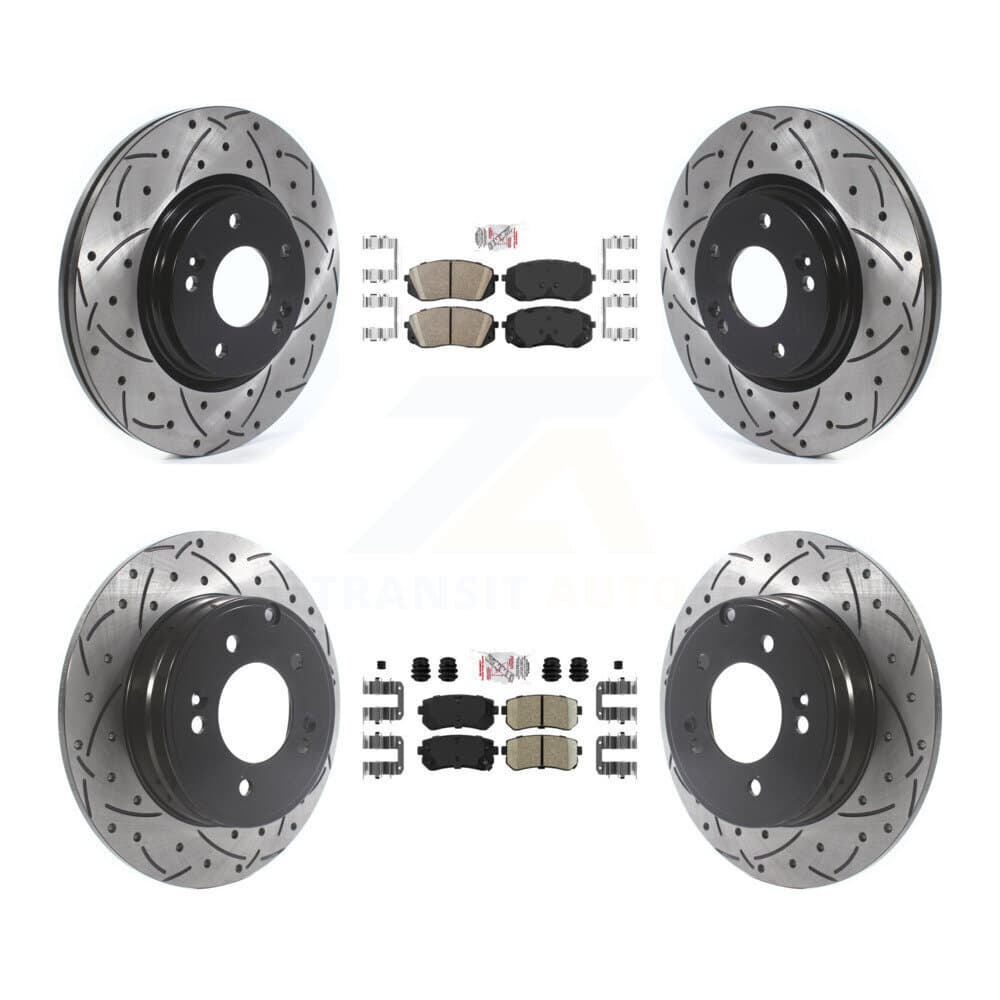 Transit Auto - KDA-102587 - Front and Rear Disc Brake Kits image 1