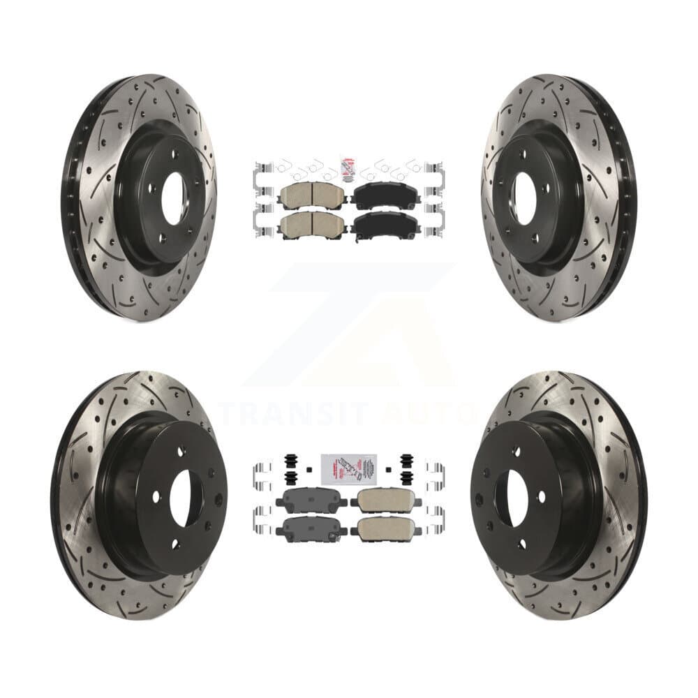 Transit Auto - KDA-102608 - Front and Rear Disc Brake Kits image 1