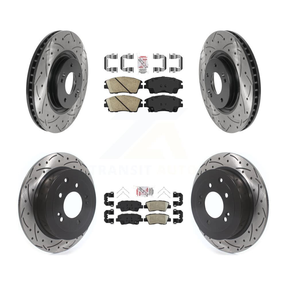 Transit Auto - KDA-102615 - Front and Rear Disc Brake Kits image 1