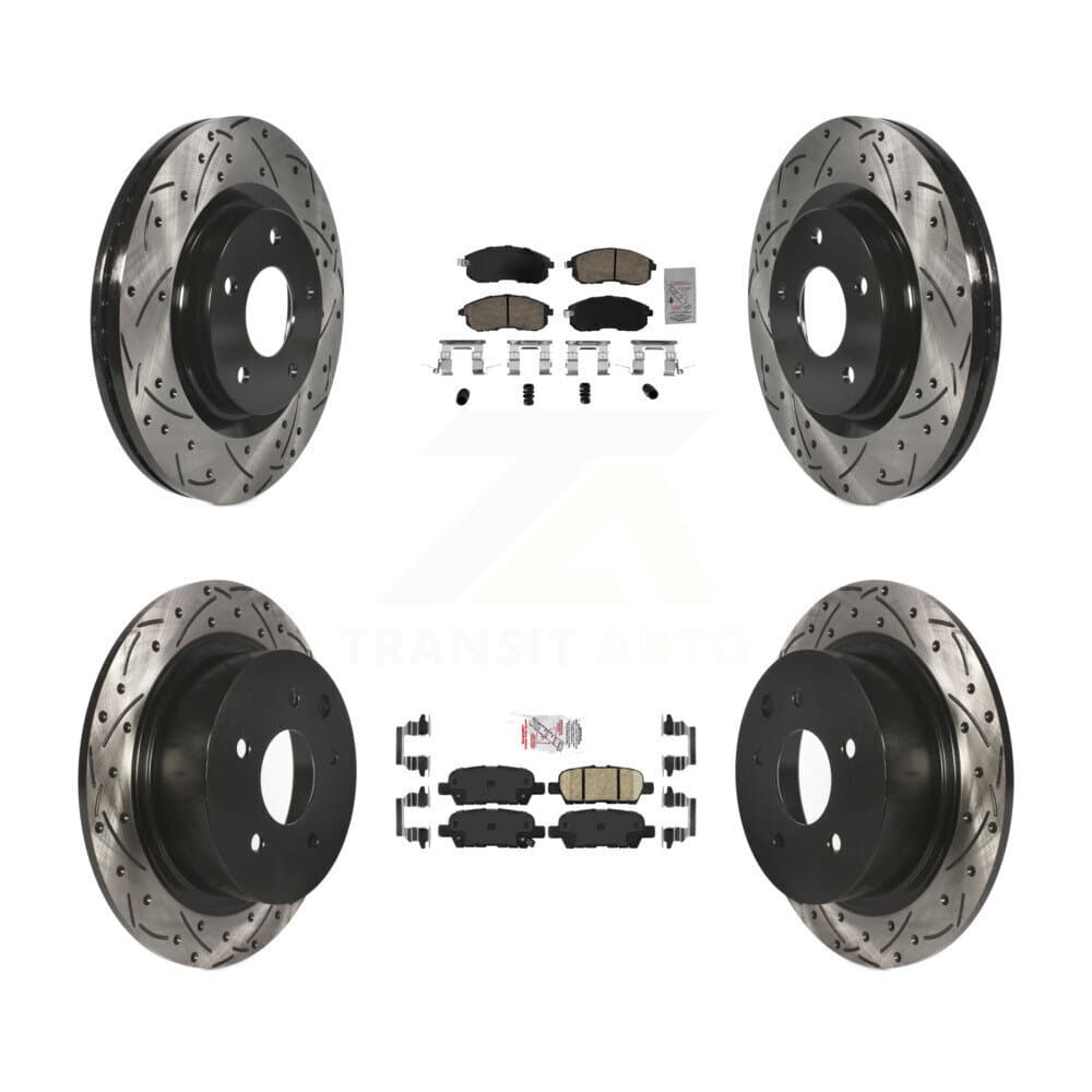 Transit Auto - KDA-102645 - Front and Rear Disc Brake Kits image 1