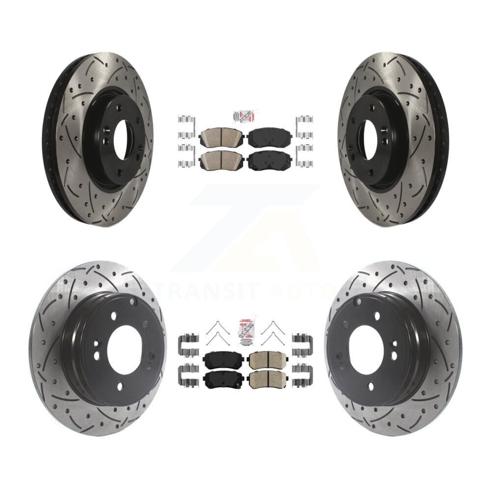 Transit Auto - KDA-102653 - Front and Rear Disc Brake Kits image 1