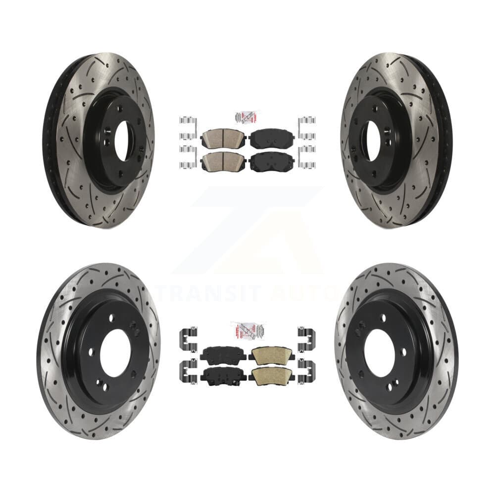 Transit Auto - KDA-102654 - Front and Rear Disc Brake Kits image 1
