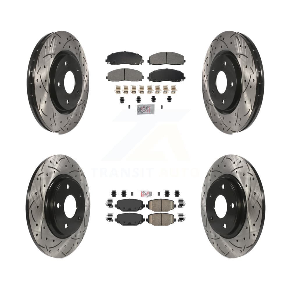 Transit Auto - KDA-102755 - Front and Rear Disc Brake Kits image 1