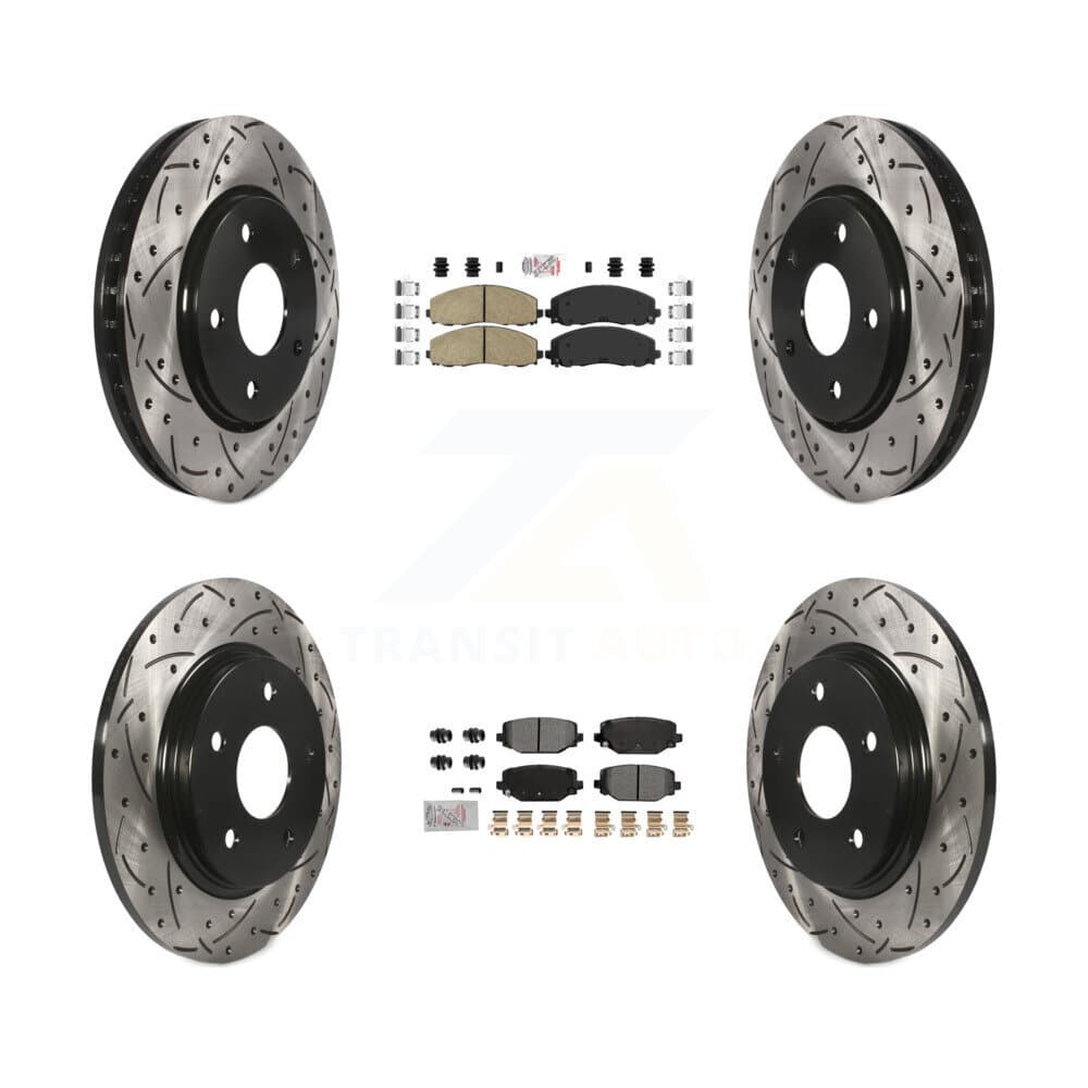 Transit Auto - KDA-102761 - Front and Rear Disc Brake Kits image 1