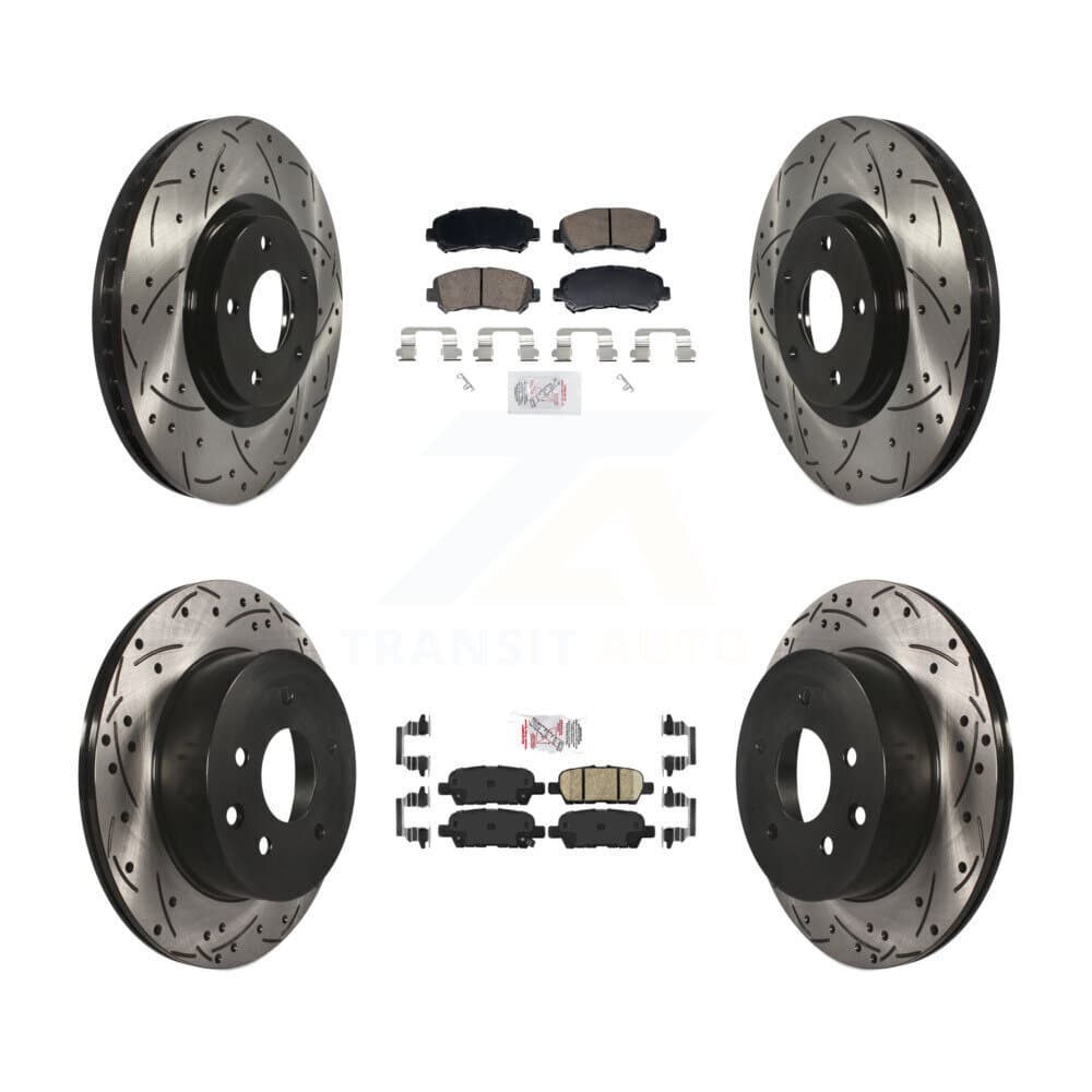 Transit Auto - KDA-103104 - Front and Rear Disc Brake Kits image 1