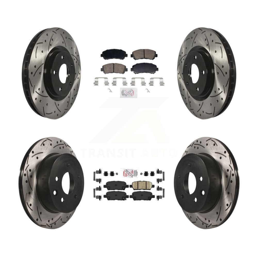 Transit Auto - KDA-103105 - Front and Rear Disc Brake Kits image 1