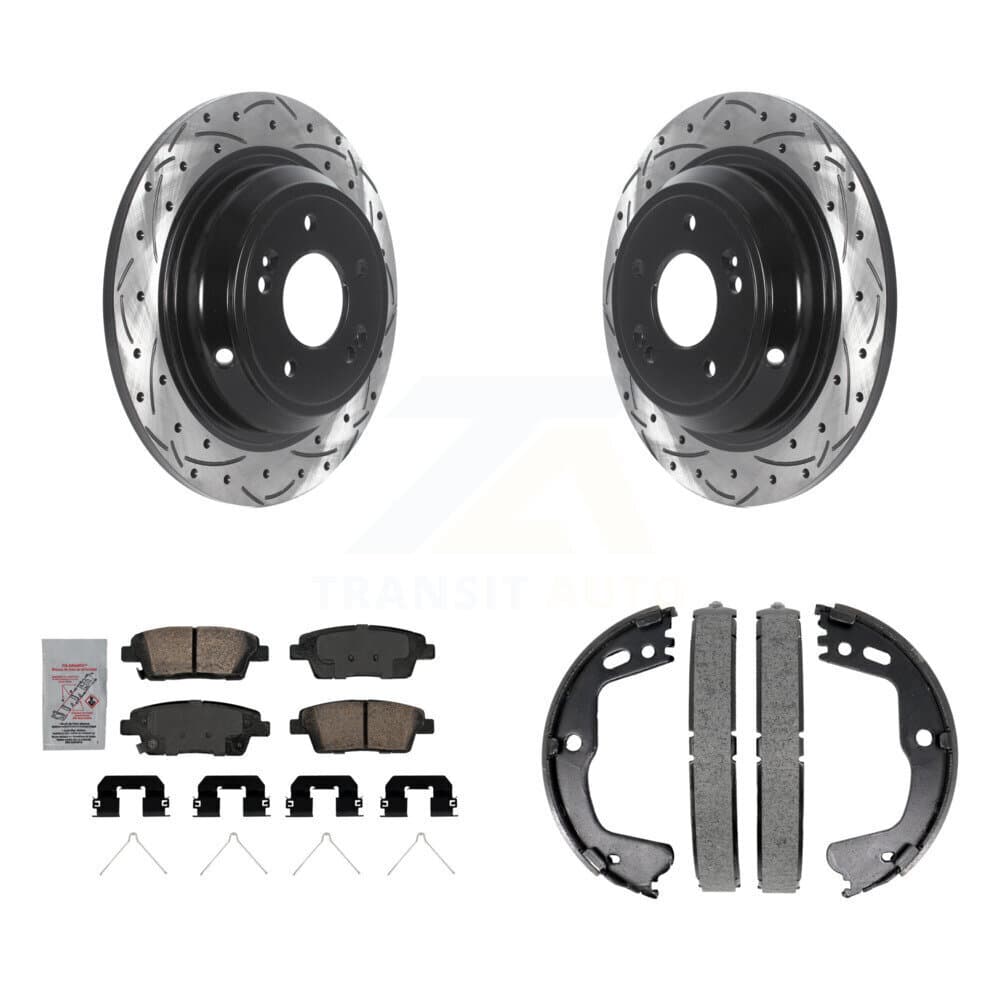 Transit Auto - KDA-103212 - Rear Disc Brake Kits image 1