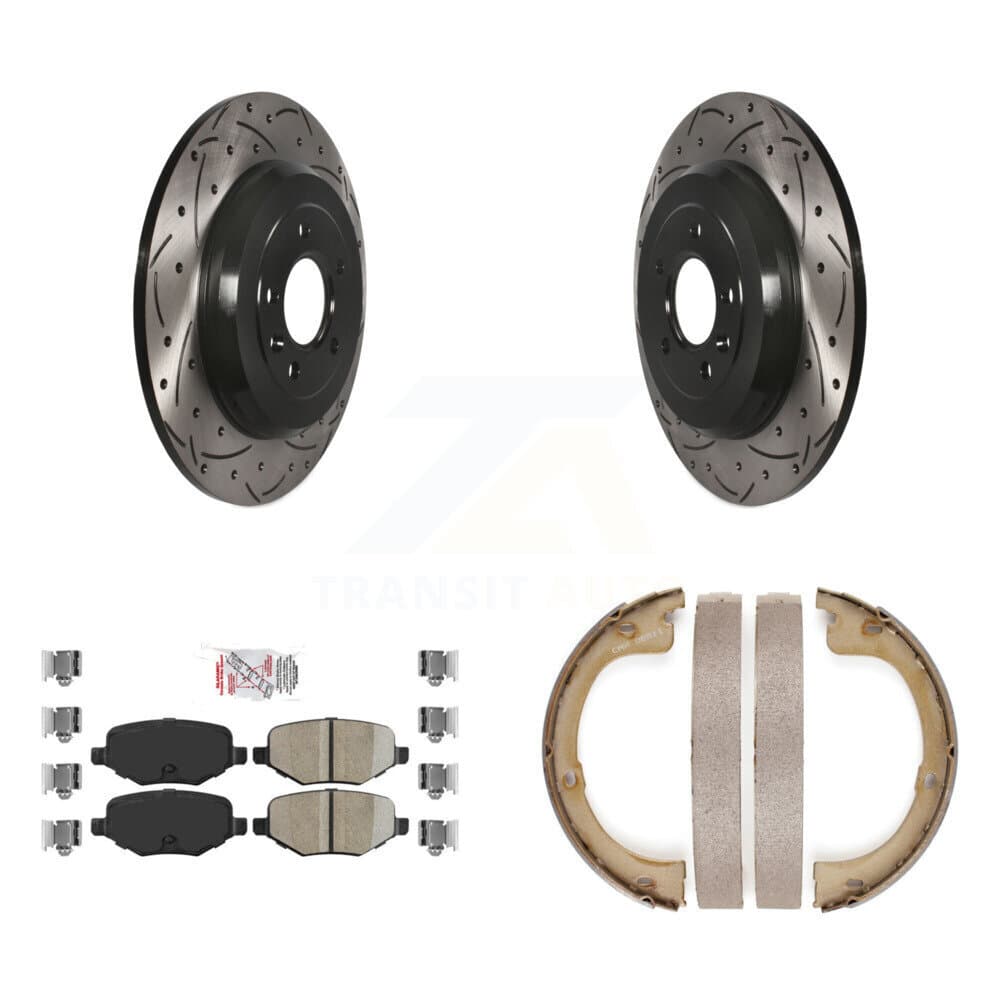 Transit Auto - KDA-103323 - Rear Disc Brake Kits image 1