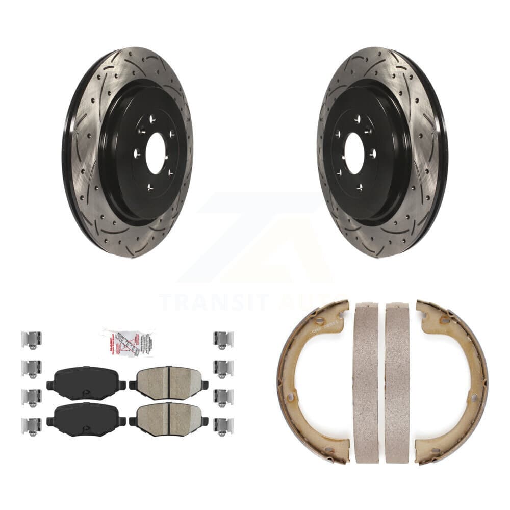 Transit Auto - KDA-103328 - Rear Disc Brake Kits image 1
