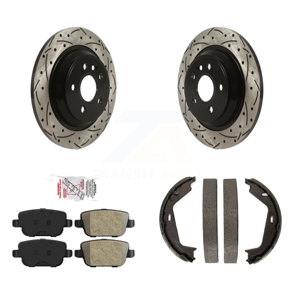 Transit Auto - KDA-103334 - Rear Disc Brake Kits image 1