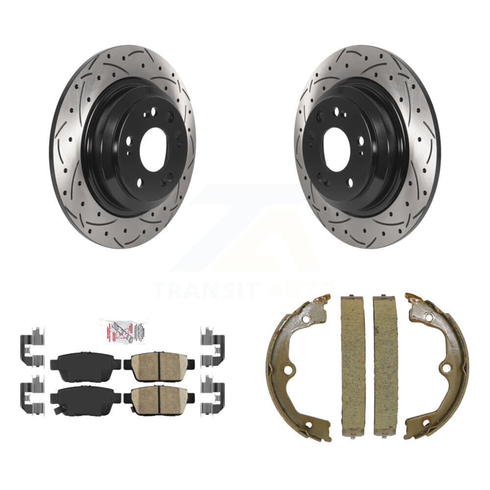 Transit Auto - KDA-103335 - Rear Disc Brake Kits image 1