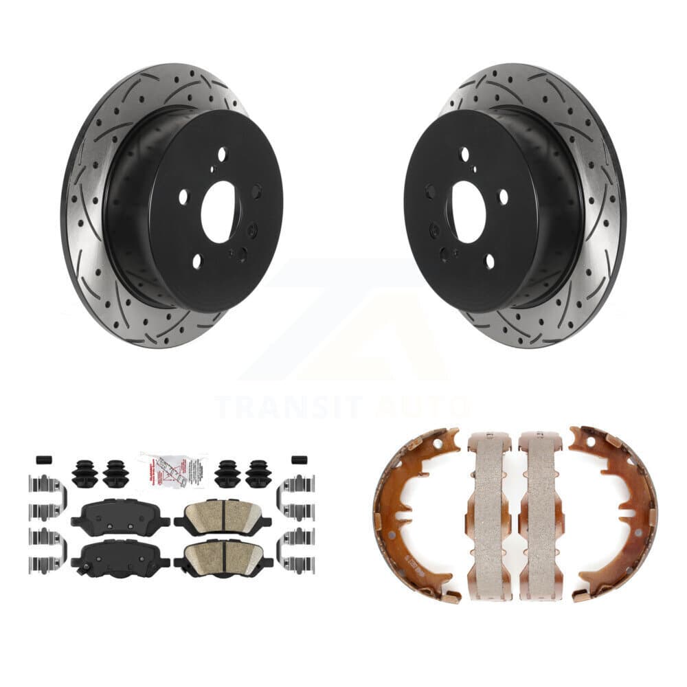 Transit Auto - KDA-103337 - Rear Disc Brake Kits image 1